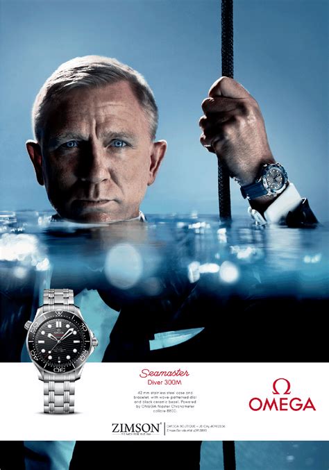 omega watch ads